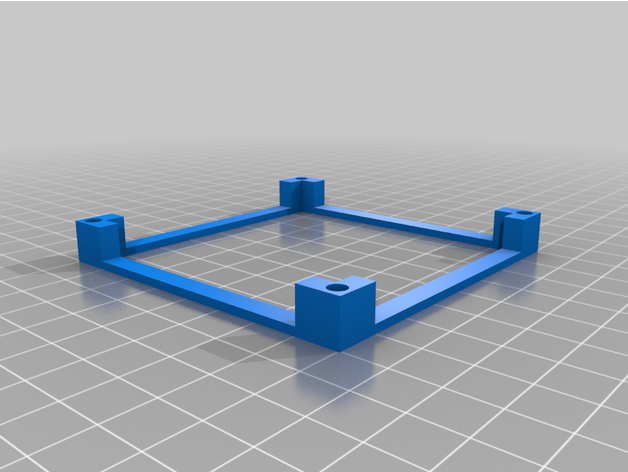 soporte ventilador 80mm Lunedi 3D print model - Mito3D