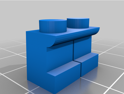 Lego curto pernas minifigura vfns 3d print model - Mito3D