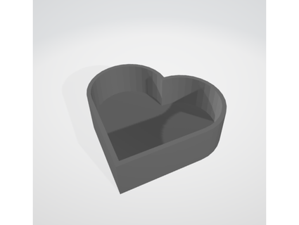 heart concrete cast mathiess 3d print model - Mito3D