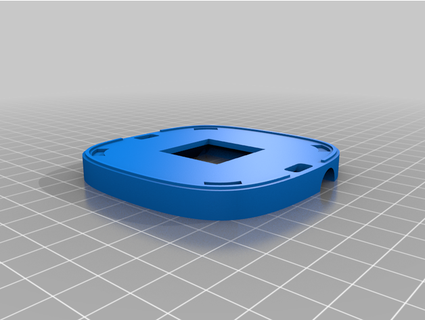 ecobee 3 lite screw wall mount thepragmaticprinter 3d print model - Mito3D