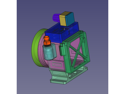solder fume extractor flux compensator wagenerp 3d print model - Mito3D