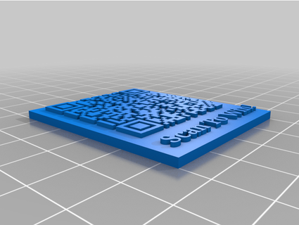 Rickroll taramak kazanmak qr kodu stephens99 3d print model - Mito3D