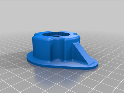bibo spool holder mount mechadrafter 3d print model - Mito3D