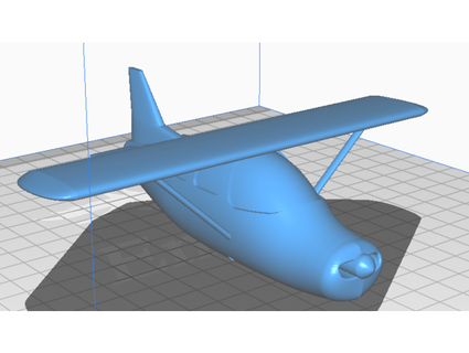 desenho animado toon Cessna avião jacktheback32 3d print model - Mito3D