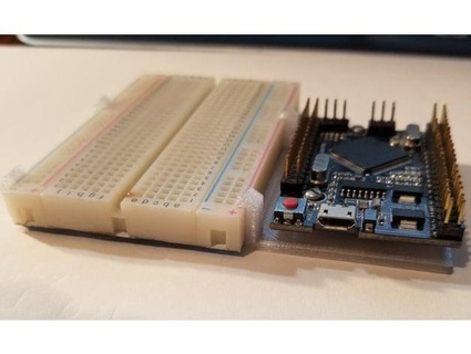 mega 2560 pró tábua pão suporte caixa arduino mattgrace 3d print model - Mito3D