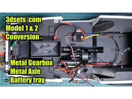 3dsetscom modelo 1 2 metal caja cambios eje batería bandeja conversión ellbc 3d print model - Mito3D