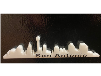 san Antonio Horizont Magnet farmkid87 3d print model - Mito3D