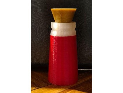 potion vial fixed cork creat1vem1nd 3d print model - Mito3D