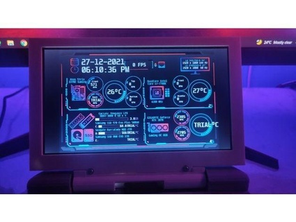 ordenador portátil estilo sensor panel pc electronica 3d print model - Mito3D
