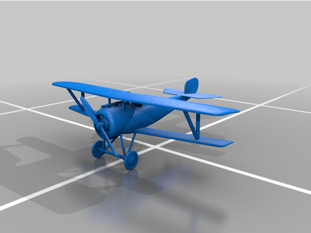 nieuport xxiv 24 vandirac 3D print model - Mito3D