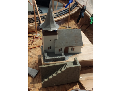 stairway little church ueli72 3d print model - Mito3D