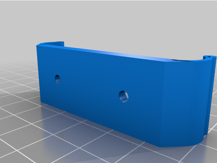 samsung ssd t5 wallmount osxtraveller 3d print model - Mito3D