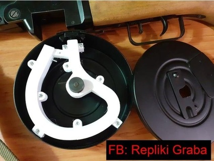 real cap midcap ppsh tambor réplicas pressa 3d print model - Mito3D