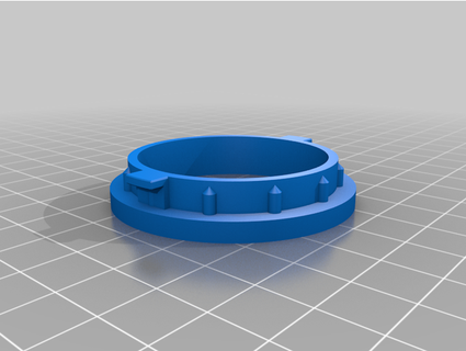 zelmer duo vacuum cleaner ring danceswithmachines 3d print model - Mito3D