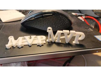 chave anel 39 mvp +nome iniciais criador dias 3d print model - Mito3D
