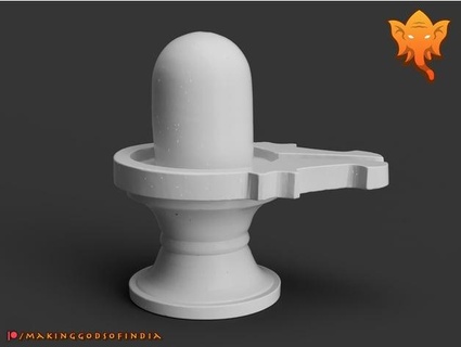 Shiva Lingam Symbol formlos Wirklichkeit vedicfutura 3d print model - Mito3D
