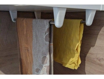 towel holder sammyshp 3d print model - Mito3D