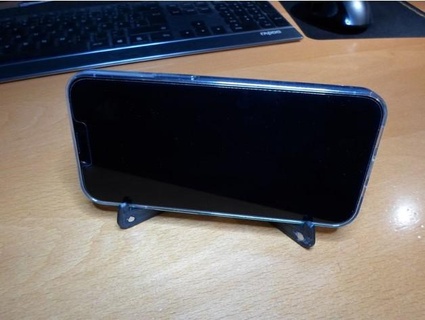 universal plegable smartphone estante soporte motociclista 3d print model - Mito3D