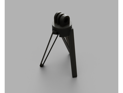 action cam tripod nicrowelle 3d print model - Mito3D