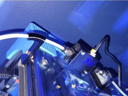 creality cr 6 se ottico filamento sensor in linea Astuccio guaina vampyrex13 3d print model - Mito3D