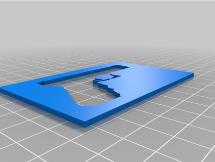 glock magnético estêncil idy26 3d print model - Mito3D