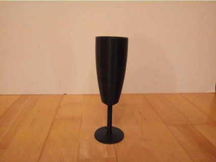 champagne glass sektglas 1xchris 3d print model - Mito3D