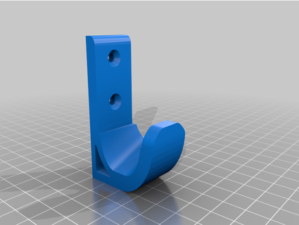 throwing axe hook 225 degree angle whinston1 3d print model - Mito3D