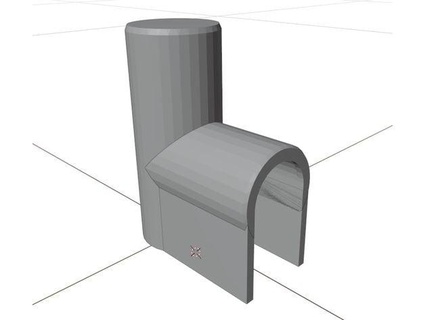 boothroom shower rack cover chrisprintedit 3d print model - Mito3D