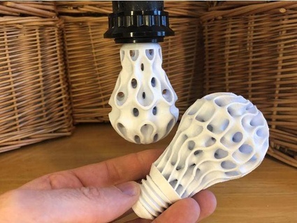 decorative minimal surface lightbulbs davemakesstuff 3d print model - Mito3D