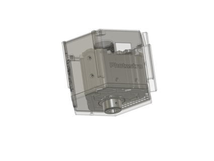 caja motorizado contrapeso 18650 pilas astrofotografía vladi3d 3d print model - Mito3D