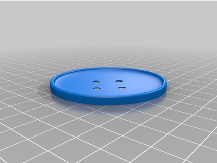 parametric button clothing fabiosoft 3d print model - Mito3D