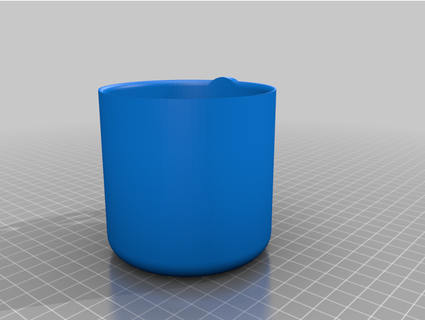 custom cup enjoy ttvdepixel 3d print model - Mito3D