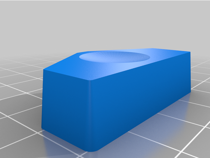 moonlander thumb cluster triangle key perchik 3d print model - Mito3D
