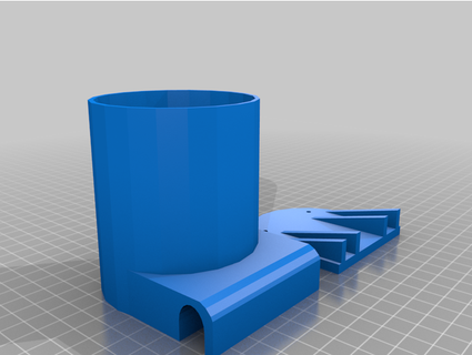 cup holder air hockey table anakoda 3d print model - Mito3D