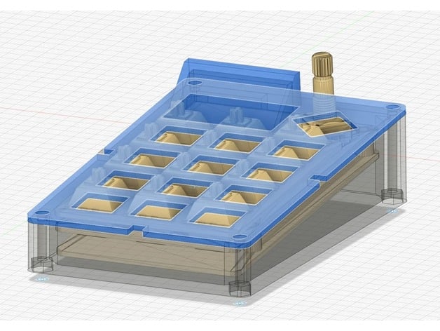 adafruit macropad caso bainha brinde 3D print model - Mito3D