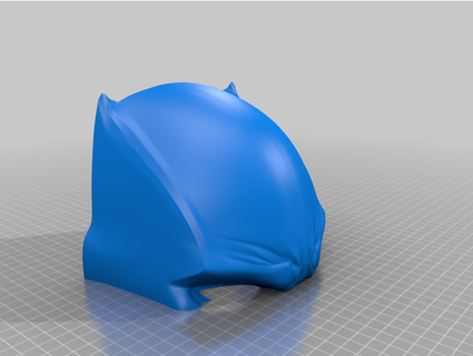 Batman hinaus Motorhaube Remix Helbart 3d print model - Mito3D