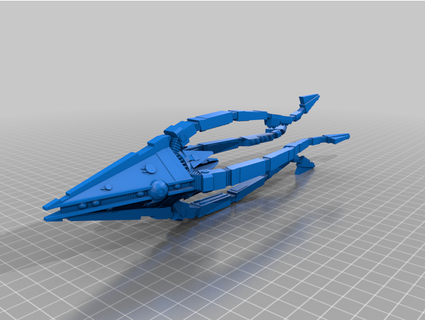 trident sınıf gemi alfro 3d print model - Mito3D