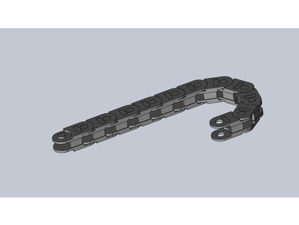 snap together cable hose Träger Coolprint 3d print model - Mito3D