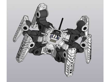 ayum hexapod neoprog 3d print model - Mito3D