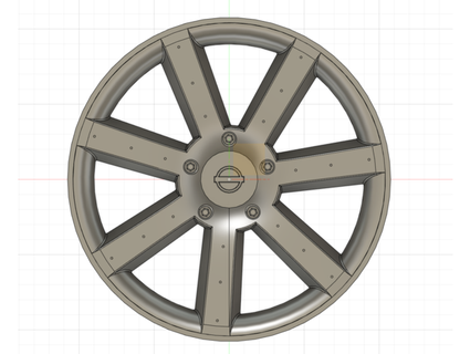 350z wheels cameron061898 3d print model - Mito3D