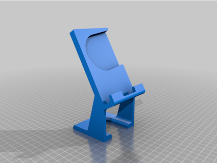 phone charging stand maxok 3d print model - Mito3D