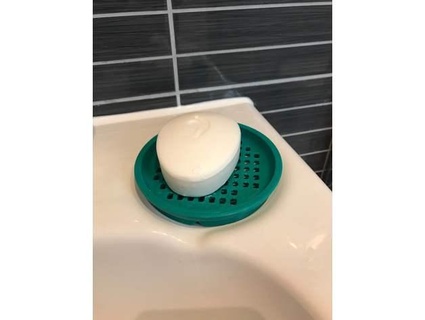 round soap tray ardpat 3d print model - Mito3D