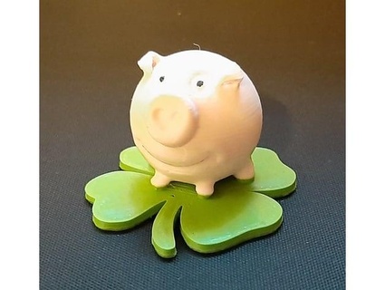 mutlu yeni yıl domuz neyse 3d print model - Mito3D