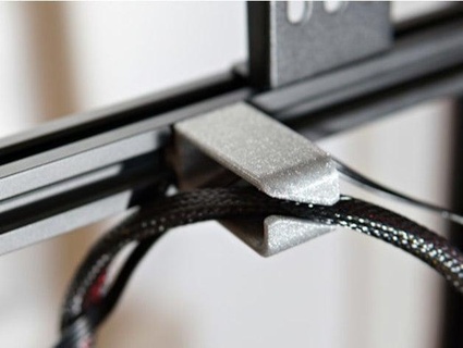 cable holder 20mm profiles cadnstuff 3d print model - Mito3D