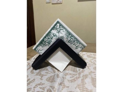 triangular napkin holder wardzx 3d print model - Mito3D