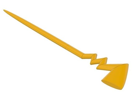 pikachu hairpin thejeffchen 3d print model - Mito3D
