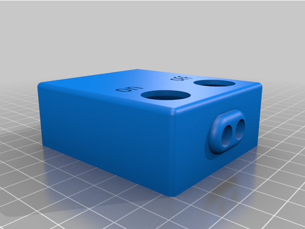 compact shelly 2 dimmer housing olialb 3D print model - Mito3D