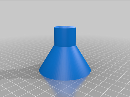 extremo filtragem resina funil cone líquido tóxico 3d print model - Mito3D