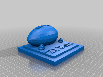 fantasie calcio bozo premio 2021 swebby10 3d print model - Mito3D