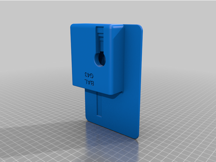 glock 43 pocket holster retention release balongenecker 3d print model - Mito3D